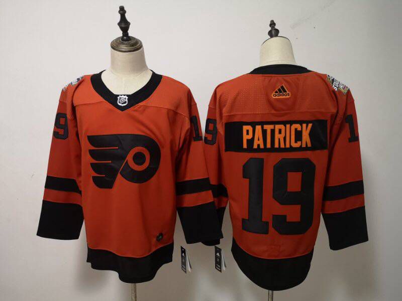 Men Philadelphia Flyers 19 Patrick Orange Adidas Third Edition Adult NHL Jersey